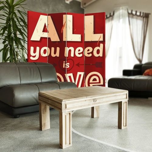 Parawan ozdobny, Love 145x180 na Arena.pl