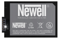 BATERIA AKUMULATOR NEWELL DO NIKON Z50 Z30 Z FC EN-EL25 1280MAH