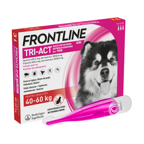 frontline tri-act dla psów 3x6ml na Arena.pl