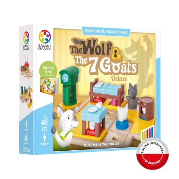 Smart Games The Wolf & The 7 Goats(ENG) IUVI Games zdjęcie 1