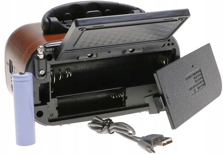 PRZENOŚNE RADIO KUCHENNE BUDOWALNE MICRO SD USB BLUETOOTH PANEL zdjęcie 3