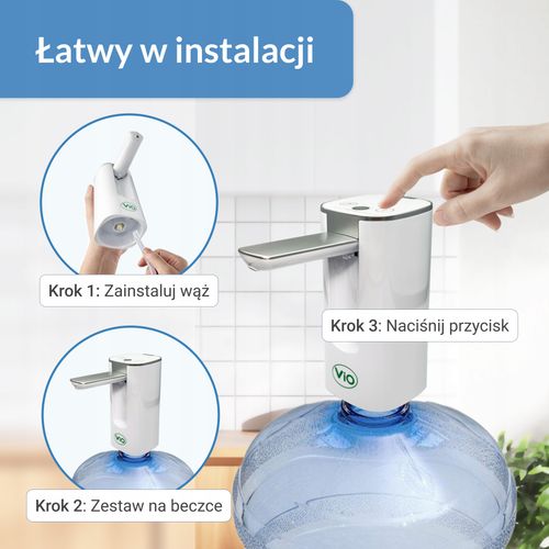 DOZOWNIK DO WODY ViO E22 - ELEKTRYCZNA POMPKA Z WYŚWIETLACZEM CYFROWYM na Arena.pl