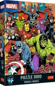 Puzzle 1000 elementów. Premium Plus. Marvel Heroes