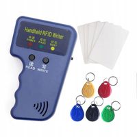 Kopiuj programator kart RFID UNIQUE 125xz + 5x brelok +5x karta