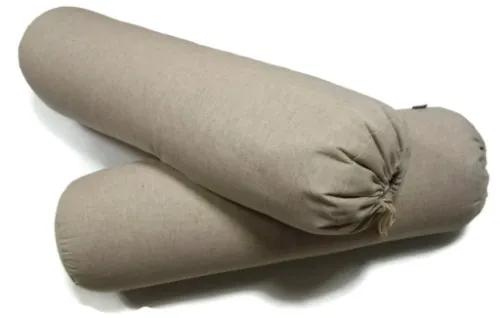 WAŁEK DO JOGI BOLSTER z łuską gryki 20x70 NATURAL na Arena.pl