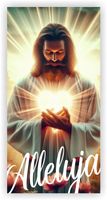 Baner religijny 120x60 cm Wielkanocny - Nadzieja i Nowe Życie