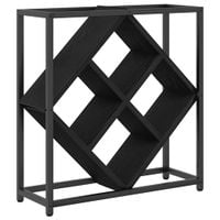 Regał na wino Czarny dąb 51 x 18 x 52.5 cm