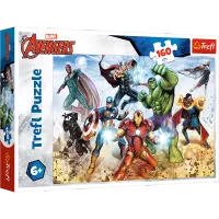 Puzzle dla dzieci układanka Avengers Gotowi by ratować świat 160 elementów