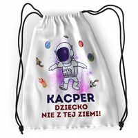 Plecak Sportowy Szkolny Dla Kacpra Syna Dziecka Z Nadrukiem Ze Zdjęciem