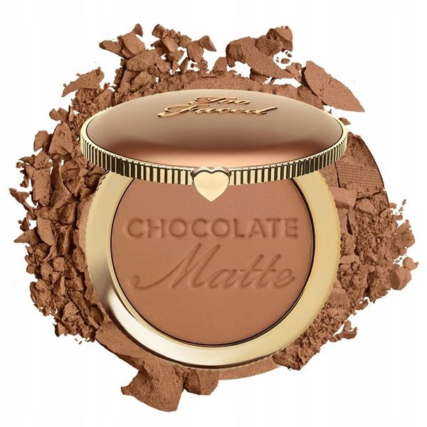 TOO FACED BRONZER do TWARZY CHOCOLATE SOLEIL MATTE PUDER BRĄZUJĄCY 8 G zdjęcie 3