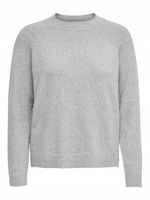 ONLY Sweter Rica 15204279 Szary Regular Fit r,36