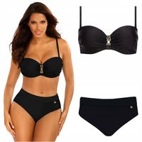 Strój kąpielowy dwuczęściowy wysoki stan SELF 730 CH4 Gold 42C XL 80C