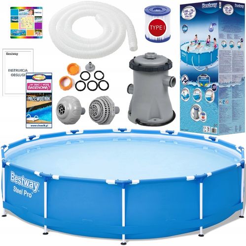 BASEN STELAŻOWY BESTWAY OGRODOWY 366x76 56681 na Arena.pl