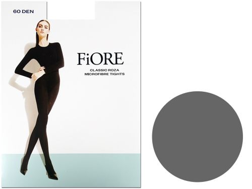 Rajstopy damskie 60 den microfibra kryjące Graphite 2 na Arena.pl