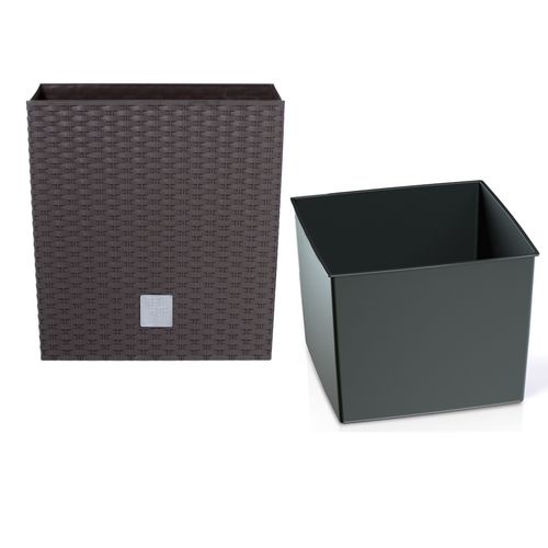 Doniczka RATO niska DRTS265L z wkładem | Umbra na Arena.pl