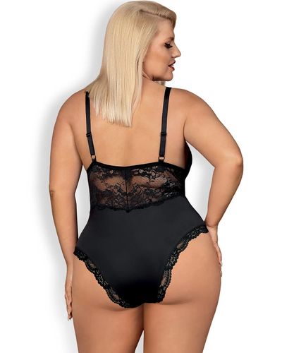 Body 810-TED-1 - czarne - Obsessive XXL na Arena.pl