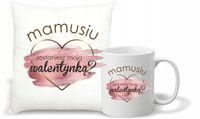 foto PODUSZKA KUBEK PREZENT dla mamy na Walentynki