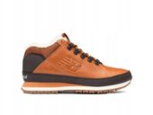 Buty męskie New Balance 754 H754LFT zimowe ocieplane skórzane brązowe