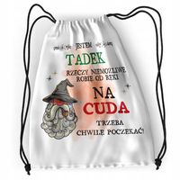 Plecak Dla Tadka Sportowy Szkolny Worek Torba Z Nadrukiem Ze Zdjęciem