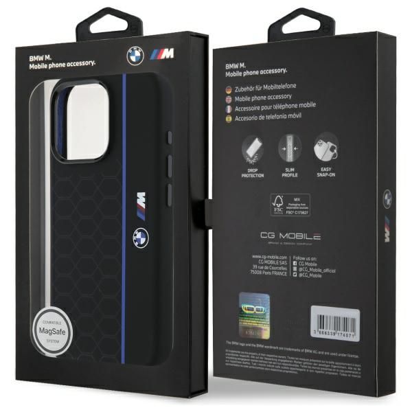 Etui BMW do iPhone 16 Pro 6.3"", Czarny MagSafe zdjęcie 8