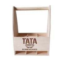 Tata jednostka do zadań specjalnych - drewniane nosidło DZIEŃ TATY PREZENT