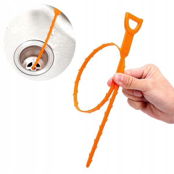 UDRAŻNIACZ PRZEPYCHACZ DO Rur Odpływu ZLEWU 51cm zdjęcie 1