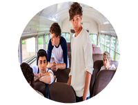 Opłatek na tort One Direction