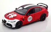 Samochód Bburago 1:18 Alfa Romeo Giulia GTAm #99 2020