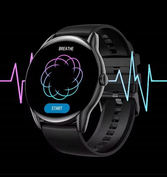 ZEGAREK SMARTWATCH SPORTOWY ROZMOWY MĘSKI DAMSKI POLSKIE MENU CZARNY 2PASKI zdjęcie 4