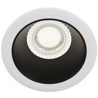 Lampa sufitowa wpustowa Share DL053-01WB biała czarna