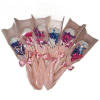 Bukiet Świeca Sojowa Kwiat Na Prezent Ślub Podziękowania Piwonia Biała