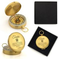 Kompas z Grawerem na Promocję Oficerską Prezent dla Żołnierza Policjanta