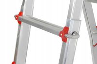 DRABINA PRZEGUBOWA TELESKOPOWA WIELOFUNKCYJNA 4x6 UNIWERSALNA MAR-POL