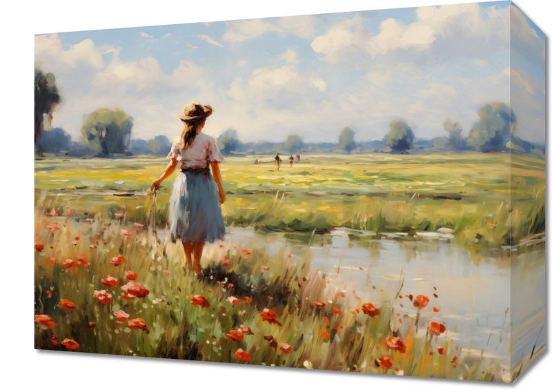 Obraz 40x30cm Wiejski Spokój zdjęcie 1