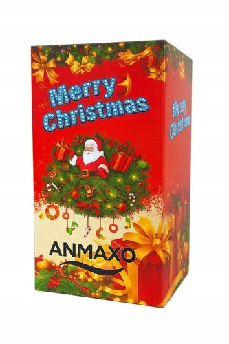 MIKOŁAJ WSPINAJĄCY SIĘ NA LINIE 100CM MELODYJKA NA PREZENT ŚWIĘTA WCHODZĄCY na Arena.pl