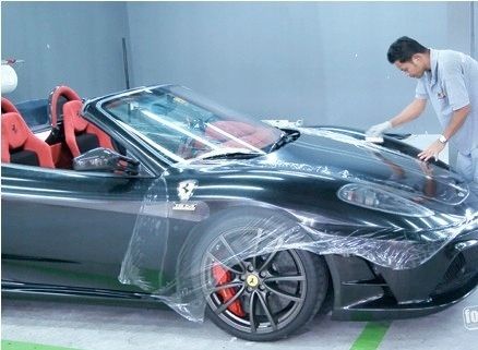 FOLIA OCHRONNA DO DRZWI PRZECIW DRAPANIU 100X50 na Arena.pl