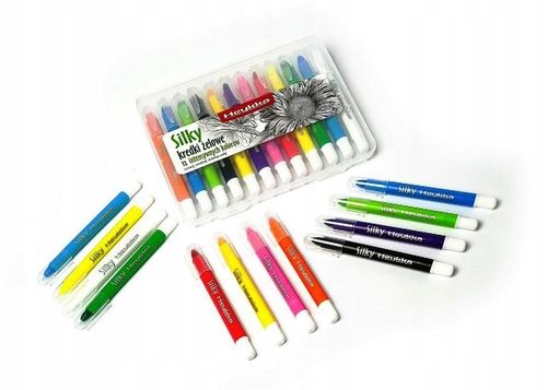 Kredki Żelowe Silky 12Kol. Heykka 2644 na Arena.pl