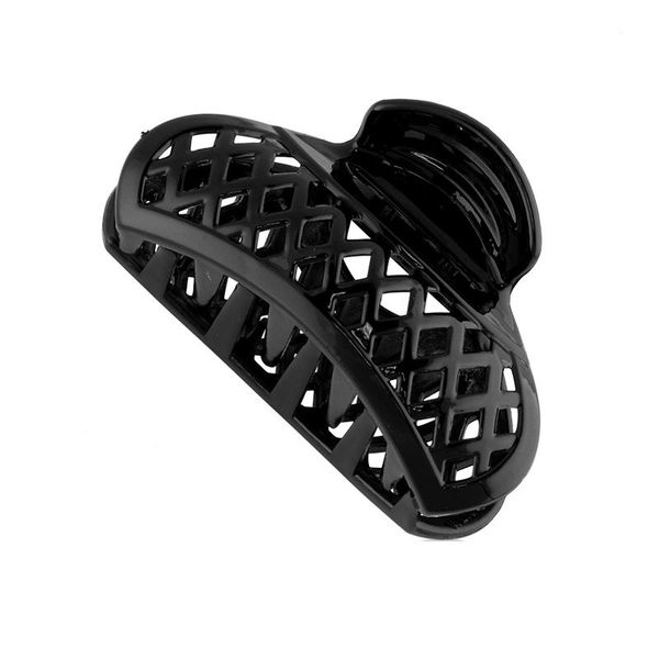 Klamra do włosów czarna 7,8 cm zdjęcie 1