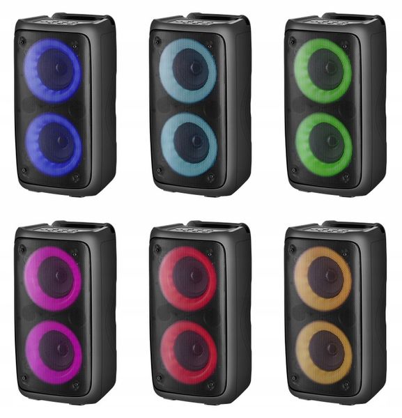 Głośnik bezprzewodowy Defender Boomer 20 Bluetooth 20W czarny x2 zdjęcie 5