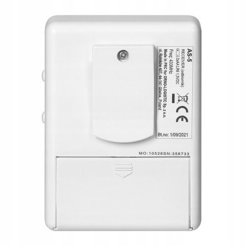 ALARM BEZPRZEWODOWY CZUJNIK RUCHU SYGNALIZATOR WEJŚCIA DO SKLEPU NA BATERIE na Arena.pl