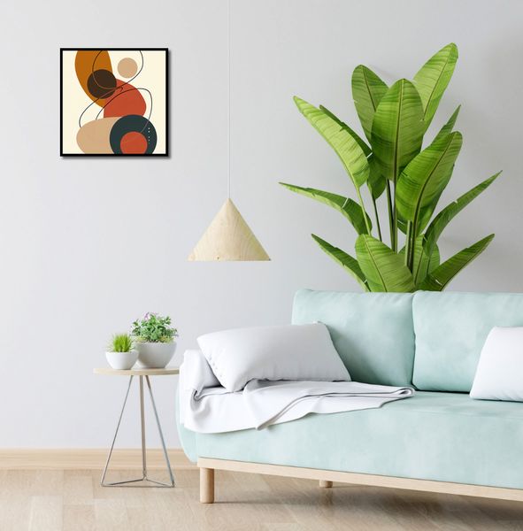 Plakat 40x40cm Geometria Harmonii zdjęcie 4