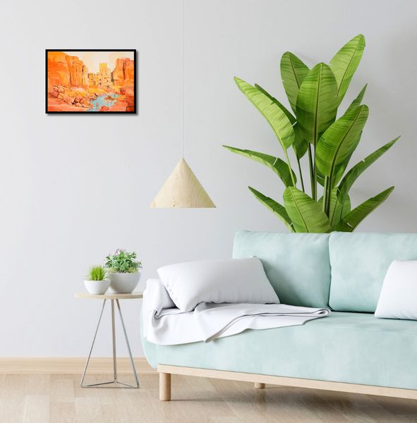 Plakat 42x29,7cm Ruiny pod Słońcem zdjęcie 4