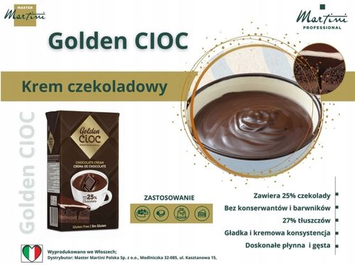 Czekolada do picia gęsta GOLDEN CIOC AV31AB 1L na Arena.pl
