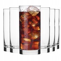 Szklanki Balance KROSNO do drinków zimnych napojów wody 6szt 330ml