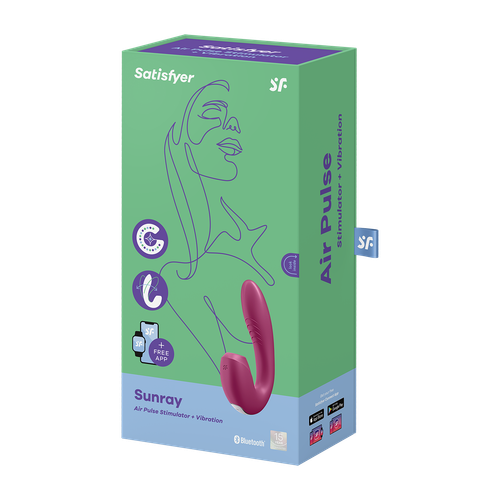 wibrator ze stymulatorem sunray connect app berry satisfyer na Arena.pl