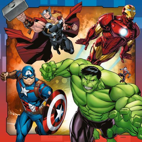 Puzzle 3X49 Elementów Marvel Avengers na Arena.pl
