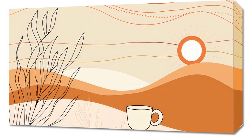 Obraz 70x40cm Ranna Pora zdjęcie 1