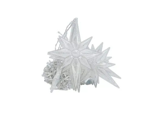 Lampki girlanda gwiazdki kurtyna świetlna 138 led na Arena.pl