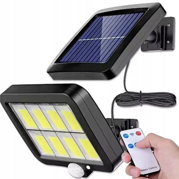 LAMPA SOLARNA 120 COB LED KABEL 5M LS2 zdjęcie 3