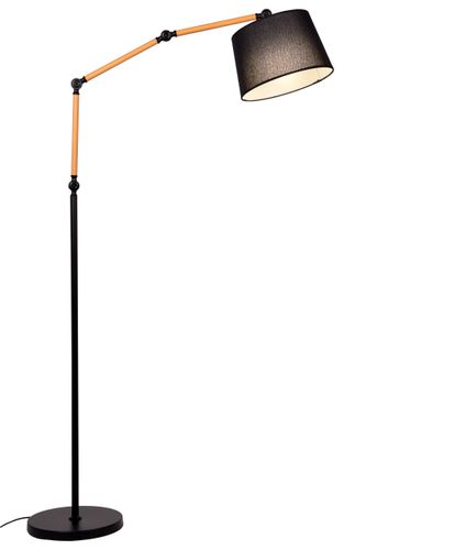 Lampa Stojąca Podłogowa Czarna Corsus na Arena.pl